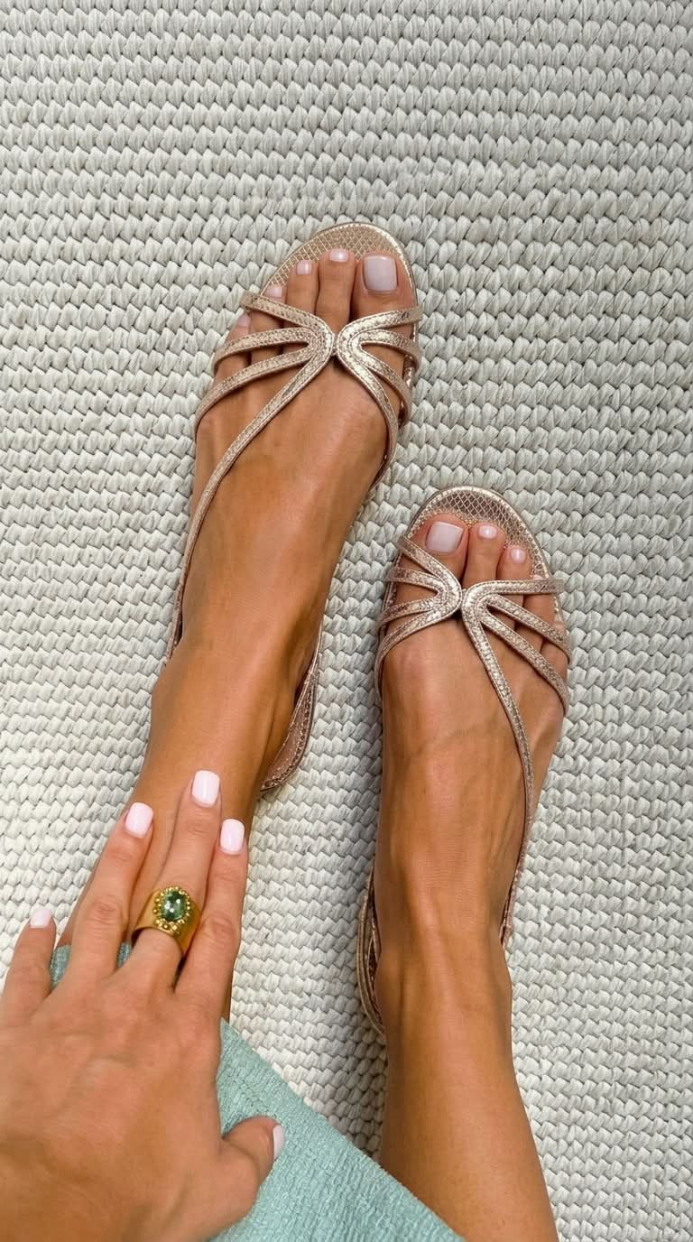 SANDRA™ | ELEGANTE SOMMERSANDALER — Beige