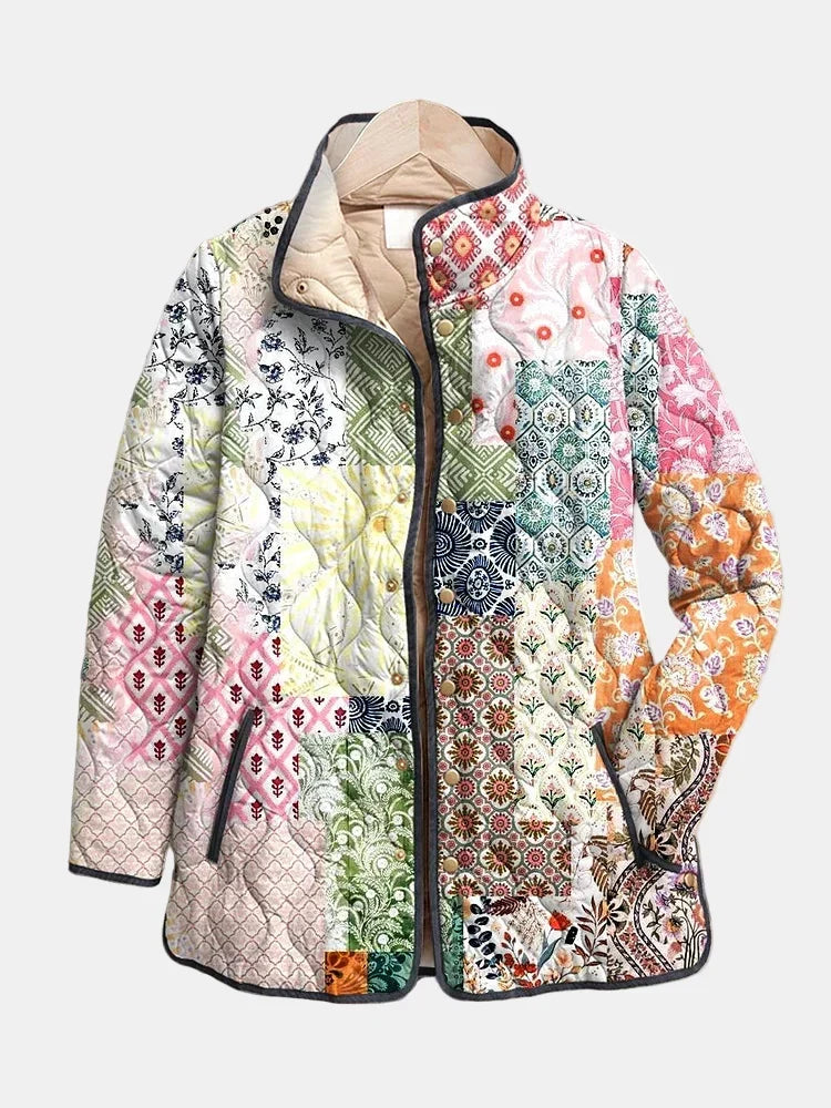 SURI™ | QUILTET BLOMSTERJAKKE