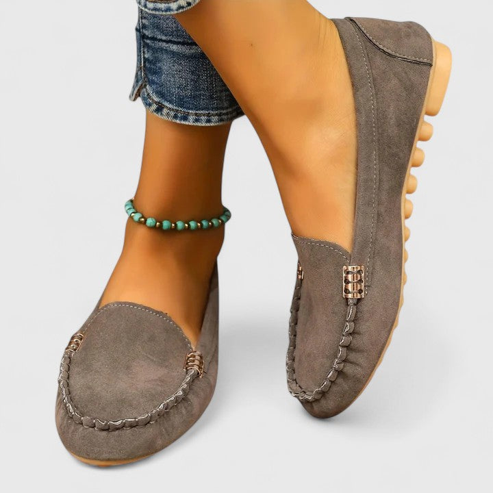 KARLENE™ | KOMFORTABLE LOAFERS — Grå