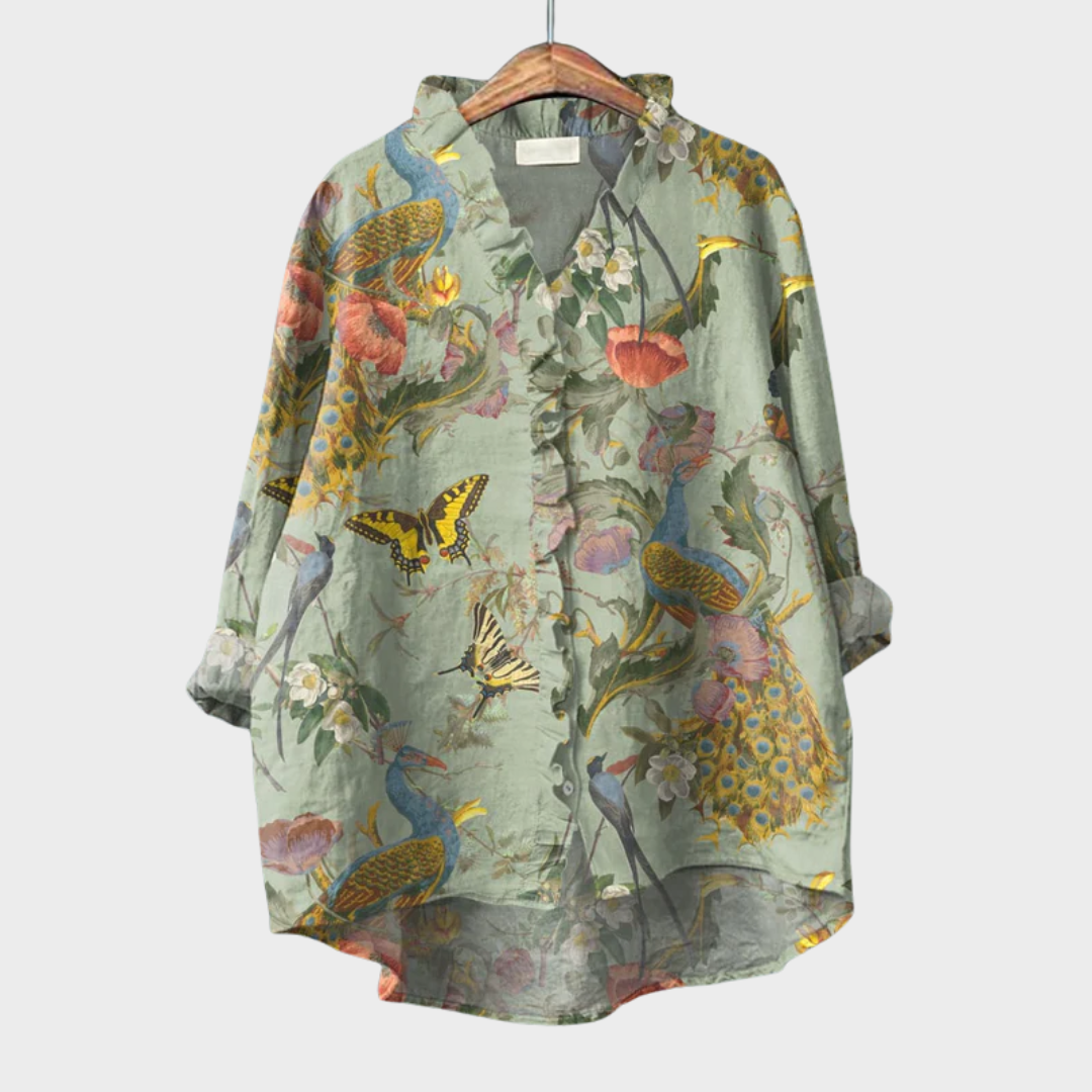 SCARLETT™ | DRISTIG VAKKER SOMMERBLUSE