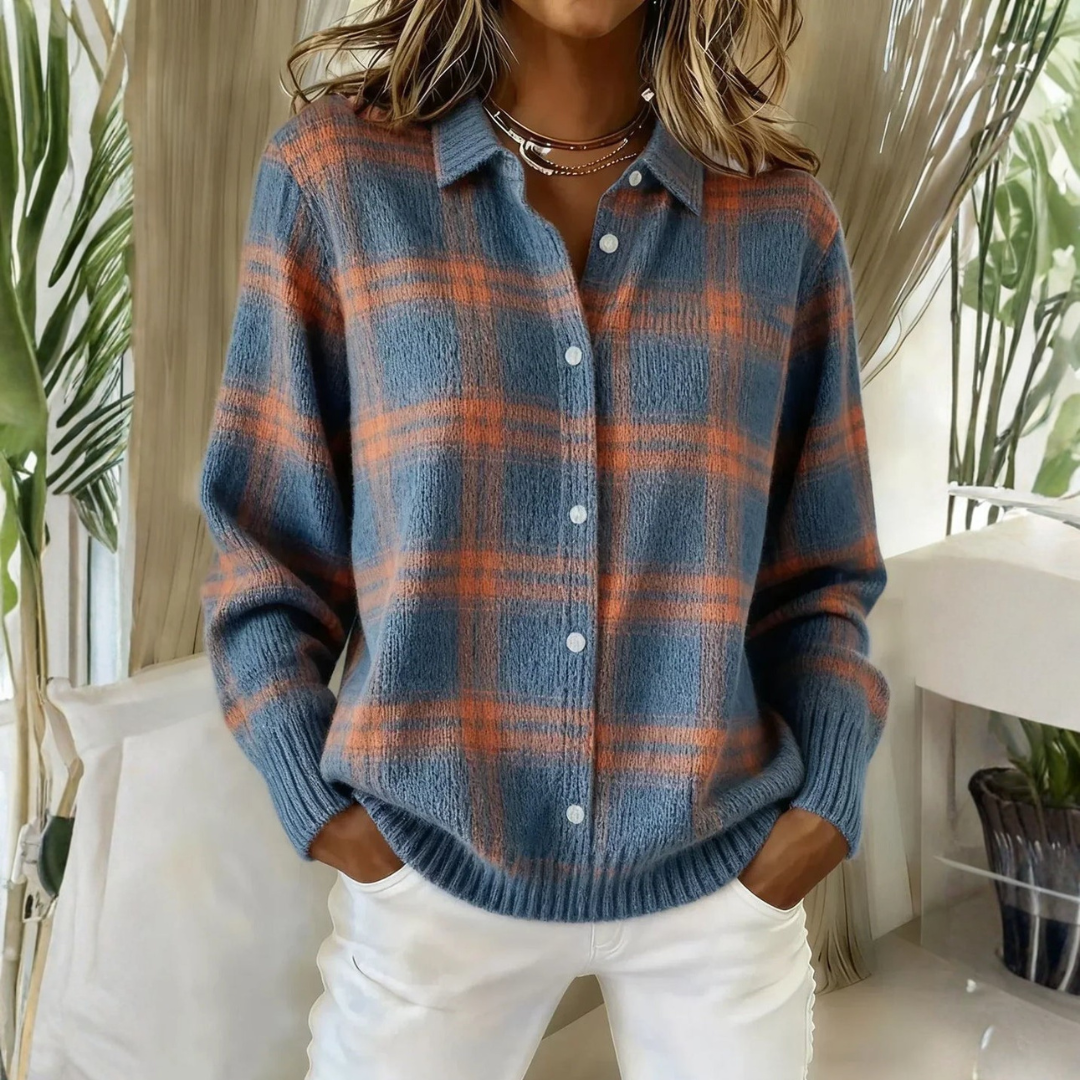GRAZIA™ | RUTETE STRIKKECARDIGAN