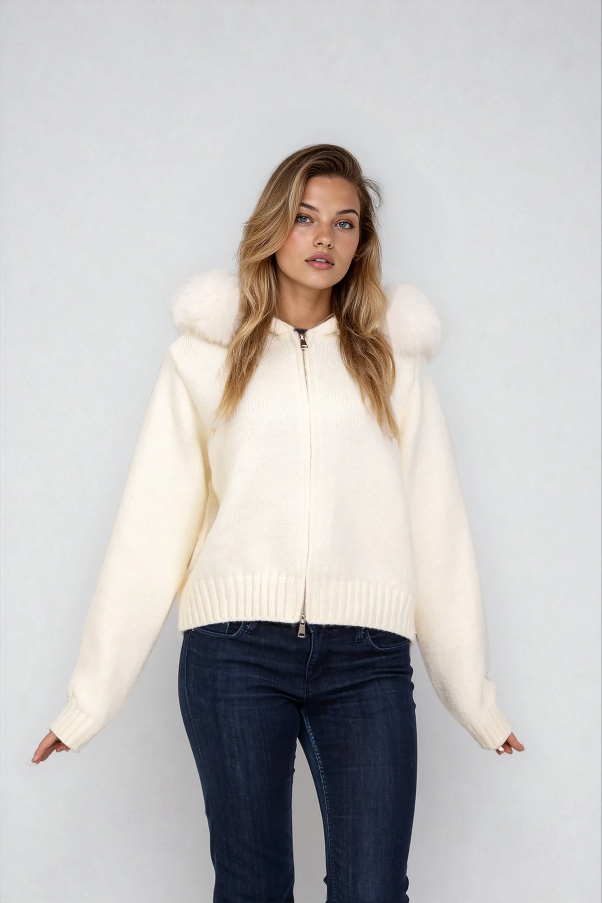 SYNNE™ | FLUFFY CHIC JAKKE