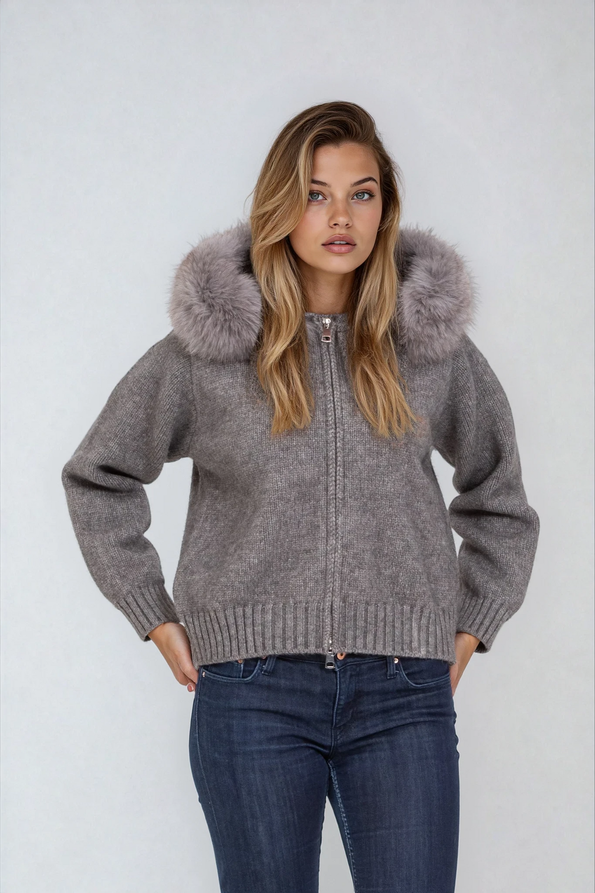 SYNNE™ | FLUFFY CHIC JAKKE