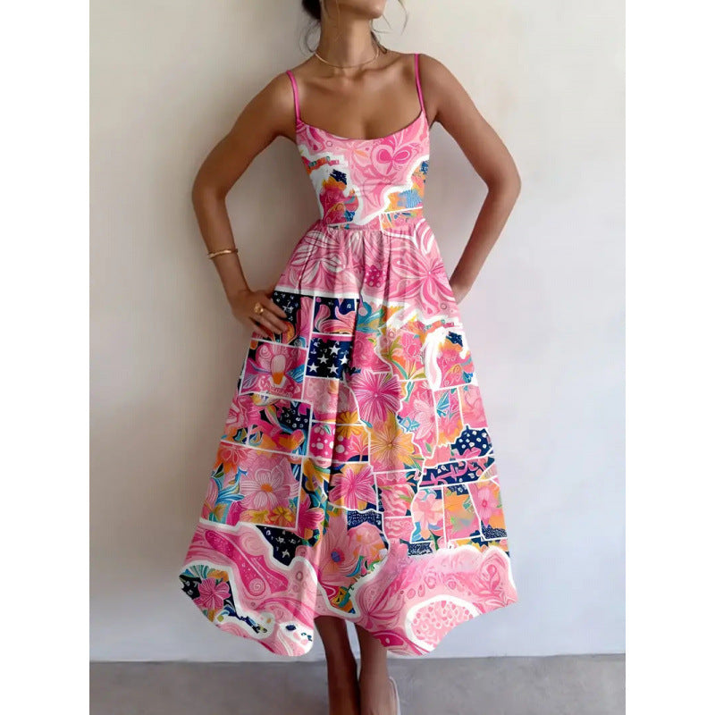 ROSAVELLE™ | BLUSH HAGE MIDI-KJOLE