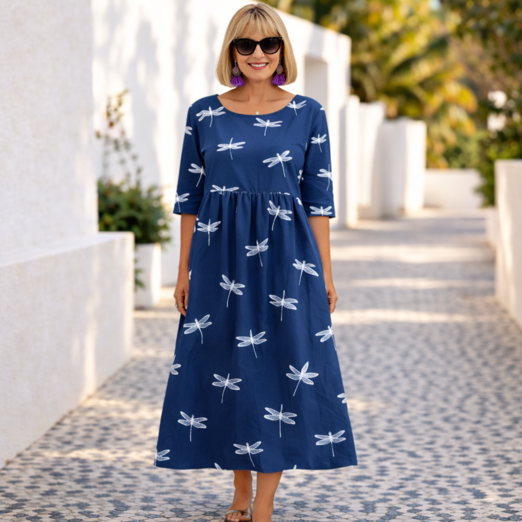 Mary | Sommerkjole med blomsterprint