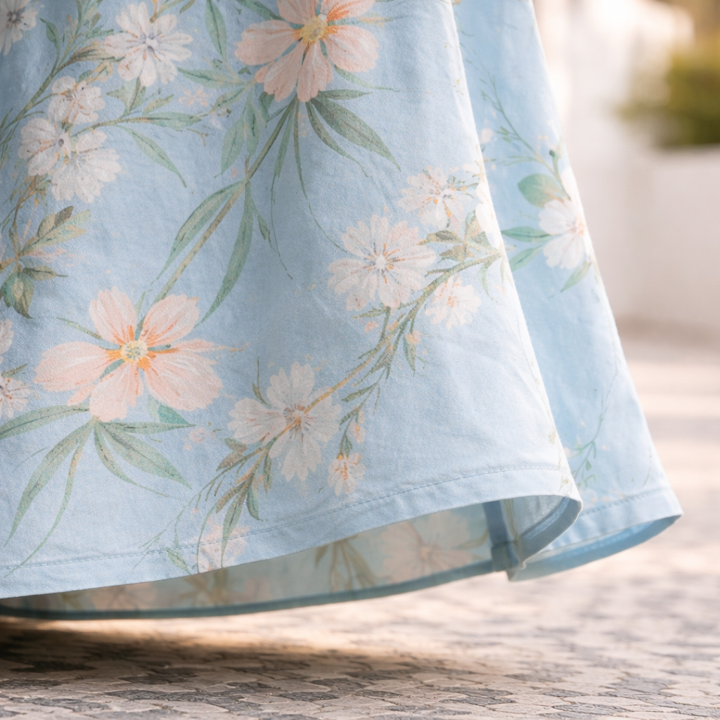Mary | Sommerkjole med blomsterprint