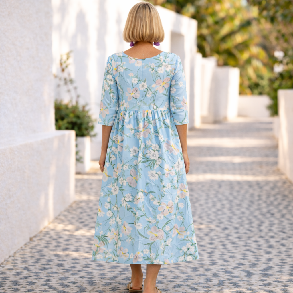 MARY™ | SOMMER BLOMSTER KJOLE