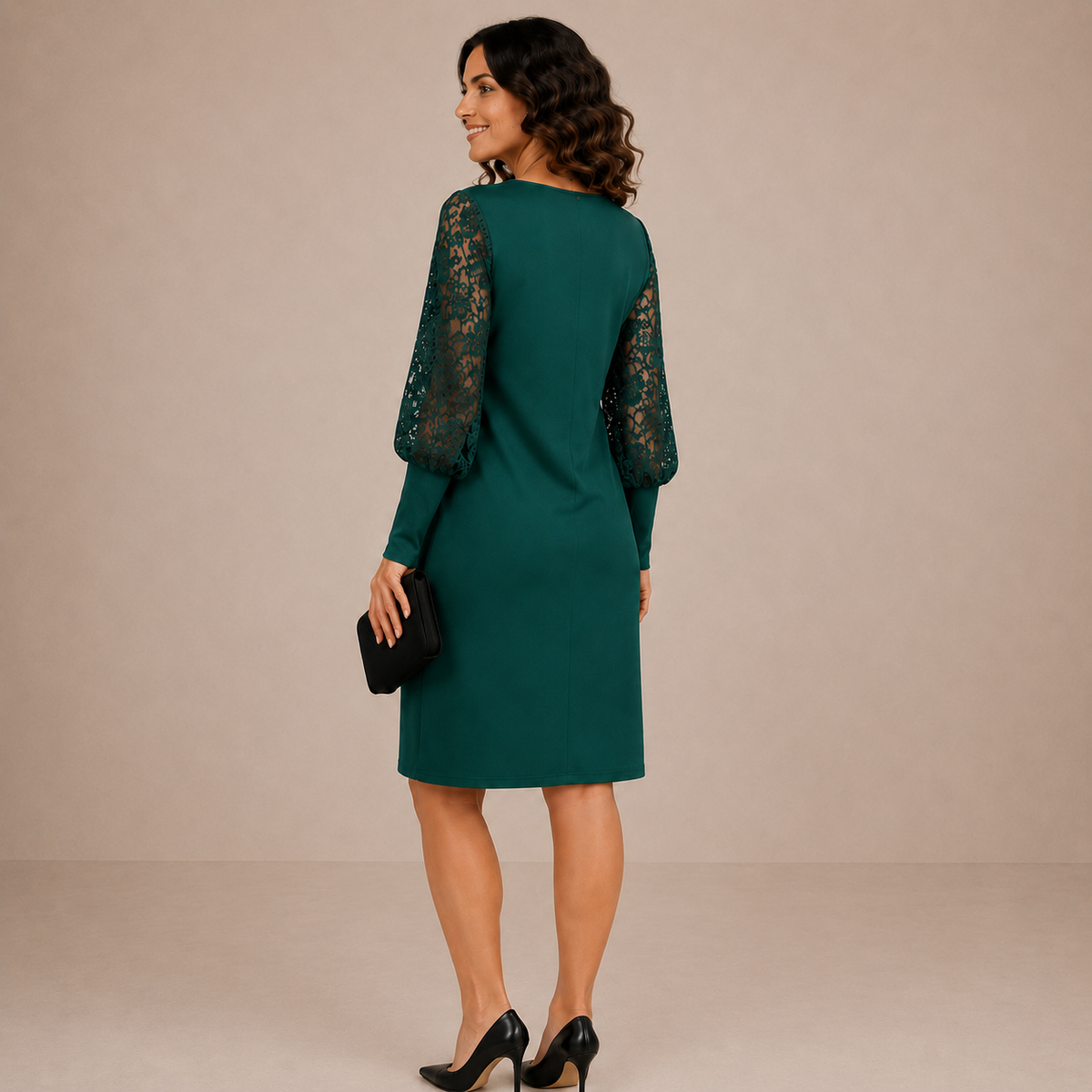 HALINA™ | ELEGANT MIDIKJOLE