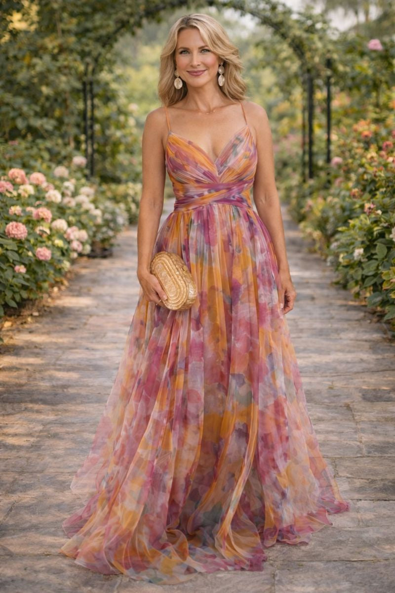 GISELLE™ | BLOMSTER MAXI-KJOLE