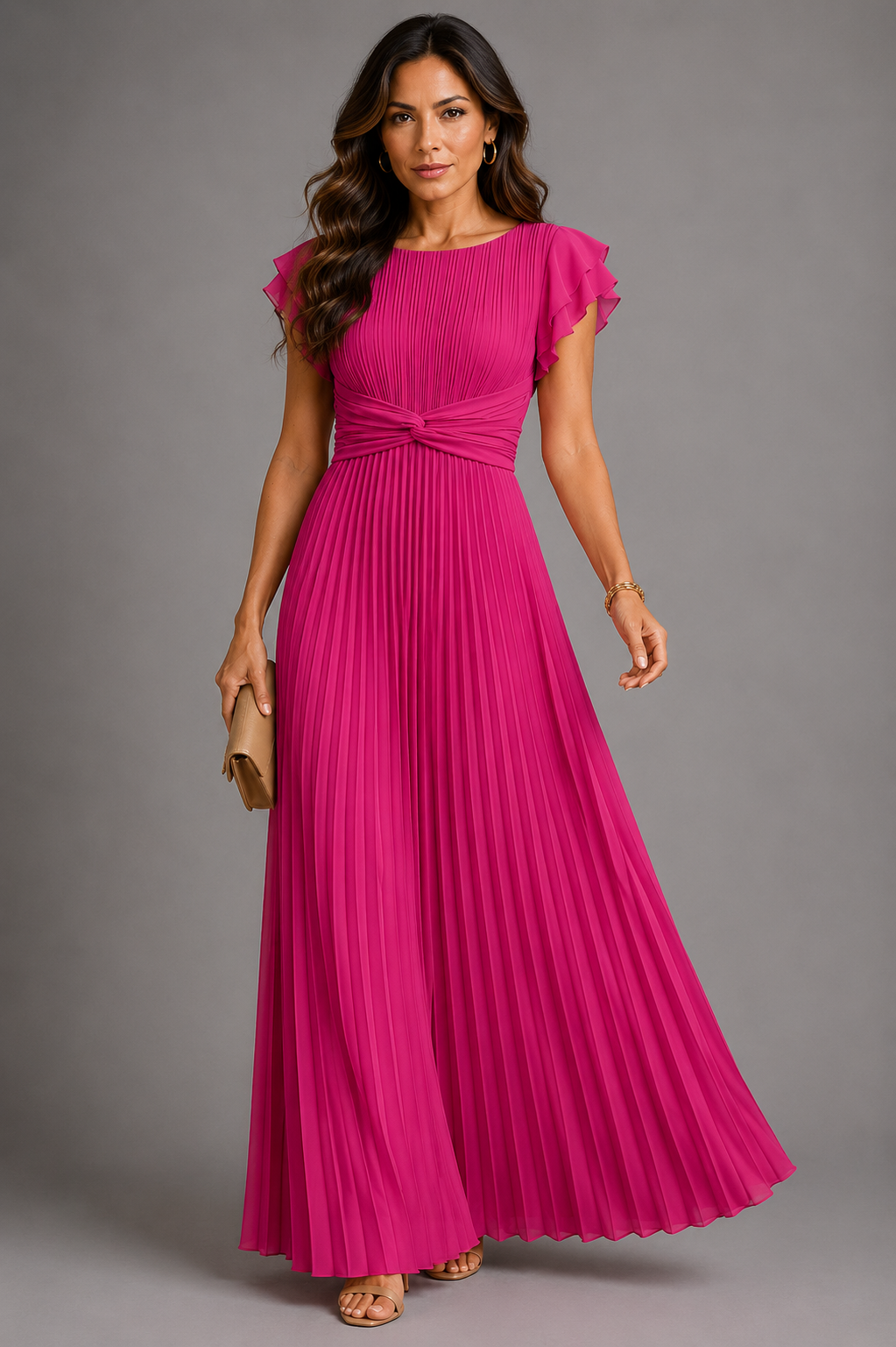SELENA™ | GLAMOUR KJOLE — Rosa