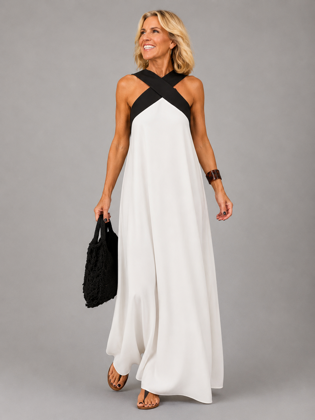 VELORA™ | KRYSS ELEGANSE MAXI-KJOLE