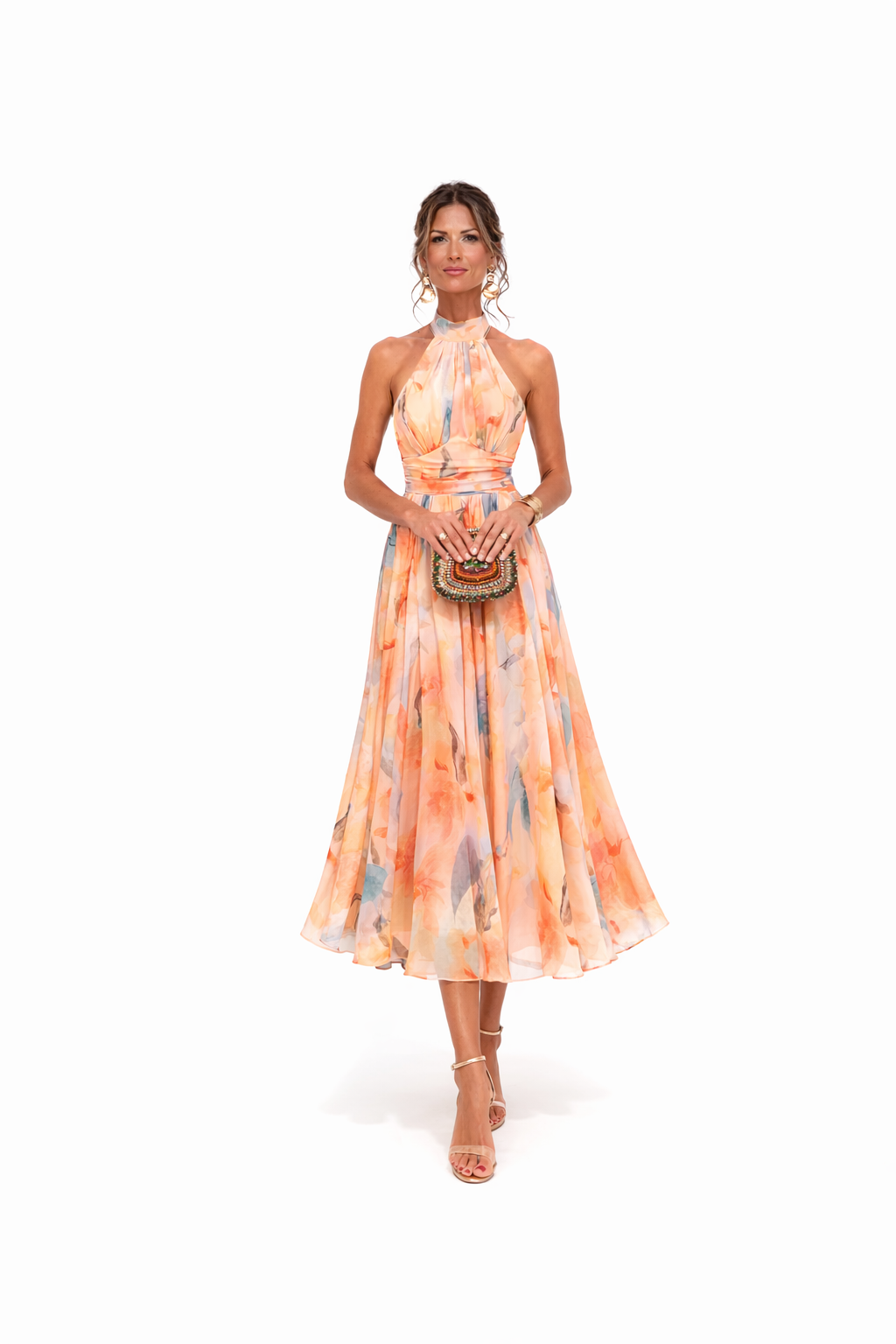 Esther™ | Kjole med halterneck