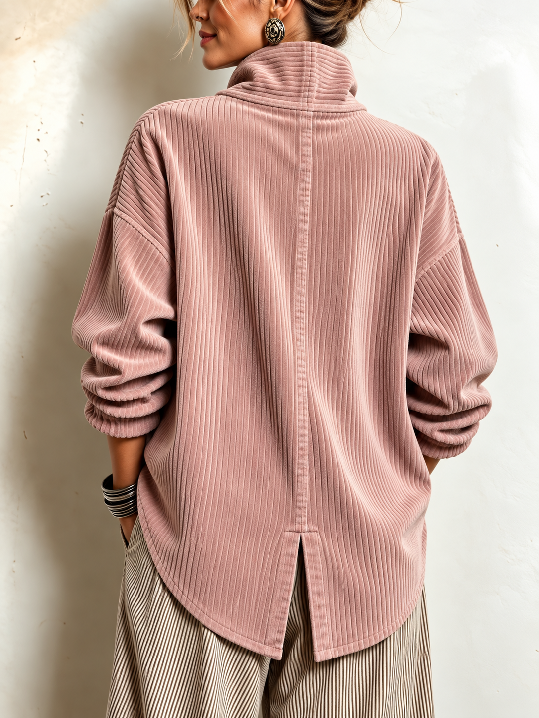 ASTA™ | KNAPPEBLUSE MED KRAGE