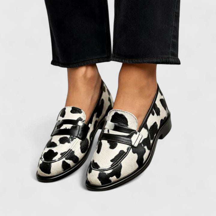 VALENTINA™ | DRISTIG PRINT LOAFERS