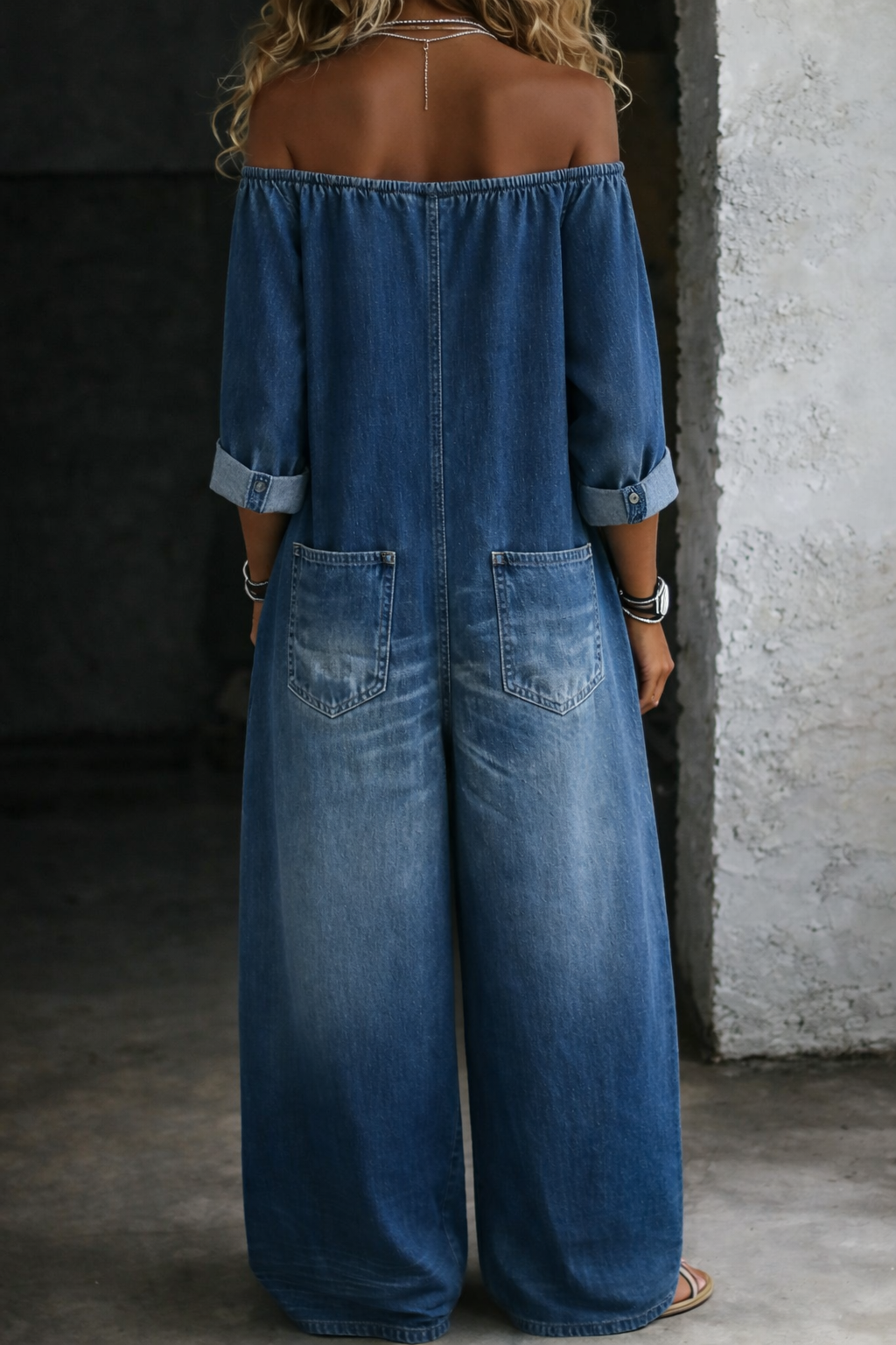 RAGNHILD™ | Off Shoulder Langermet Kjeledress
