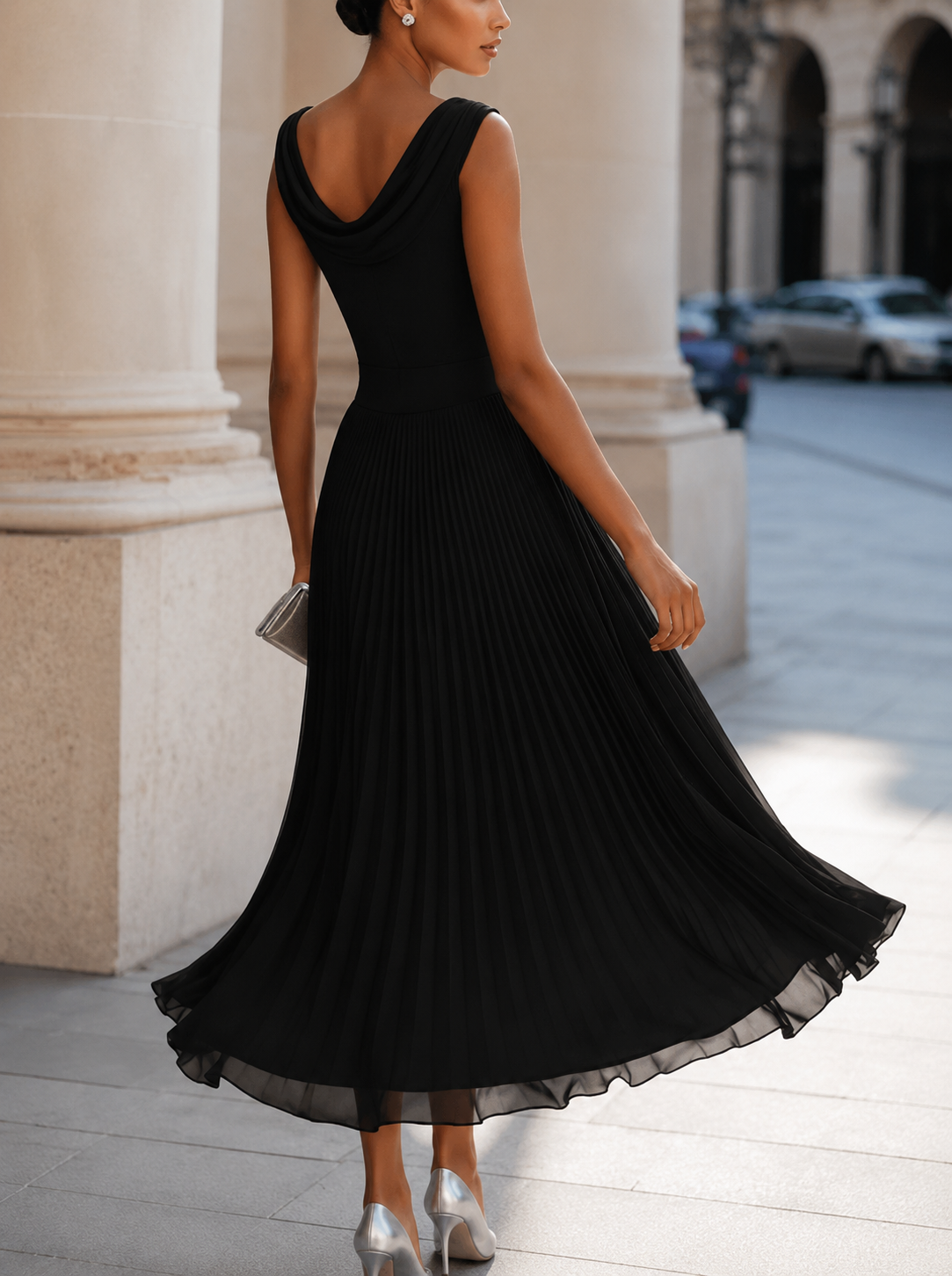 PAULINA™ | ELEGANT MIDIKJOLE