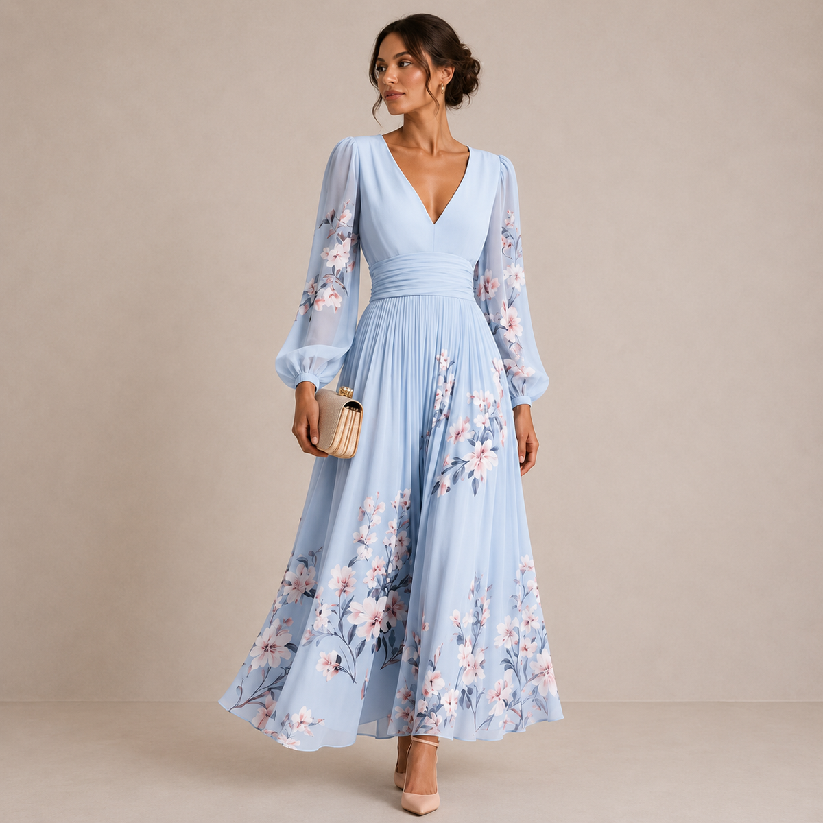 EWELINA™ | ELEGANT MIDIKJOLE