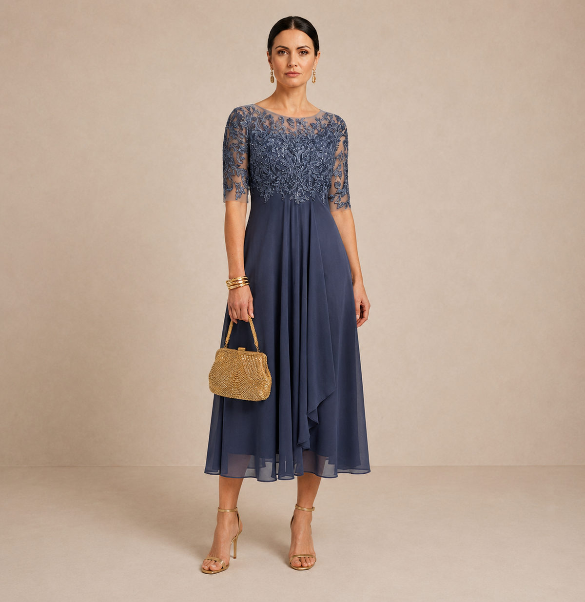 PATRYCJA™ | ELEGANT MIDIKJOLE
