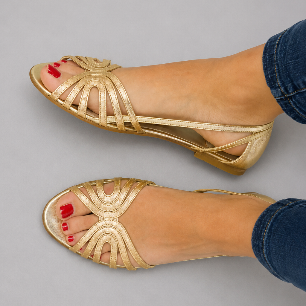 ELEONORA™ | GULLSANDALER
