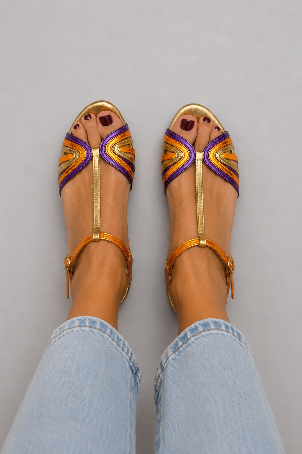 VIVIANA | MIDDELHAVSFARGET SANDALER