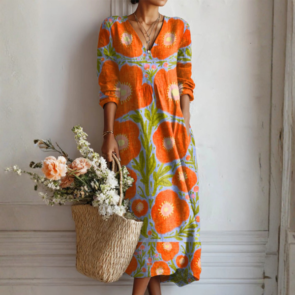 CLAIRE™ | FORTRYLLET BLOMSTERKJOLE