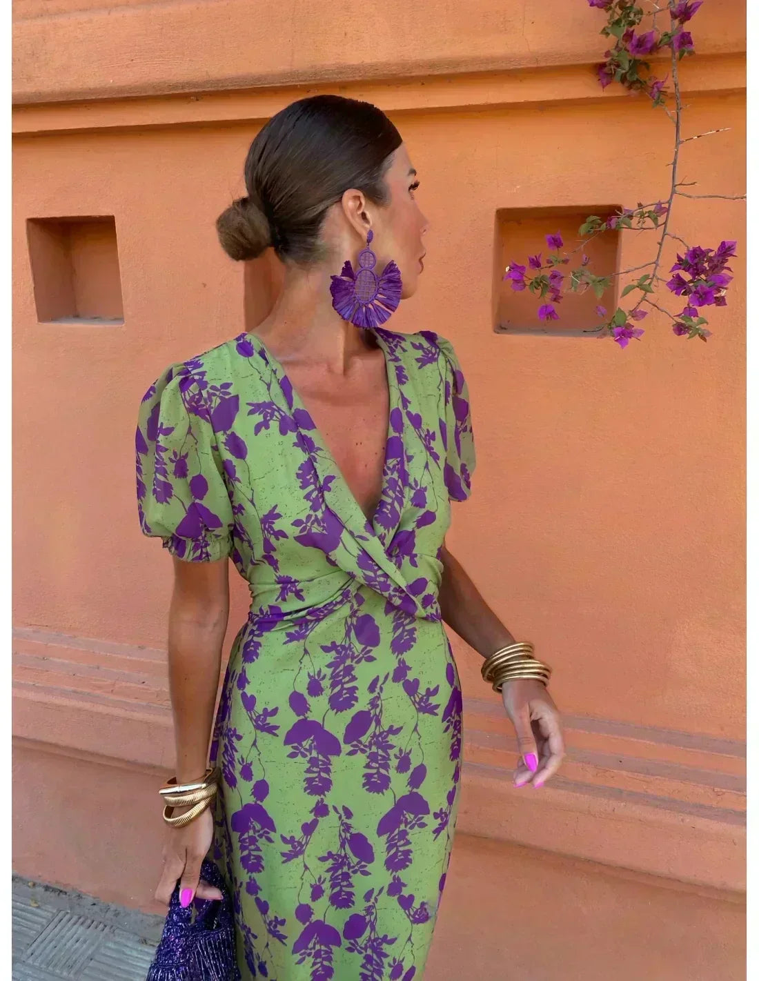 LIEKE™ | FARGERIK SOMMER PRINT KJOLE