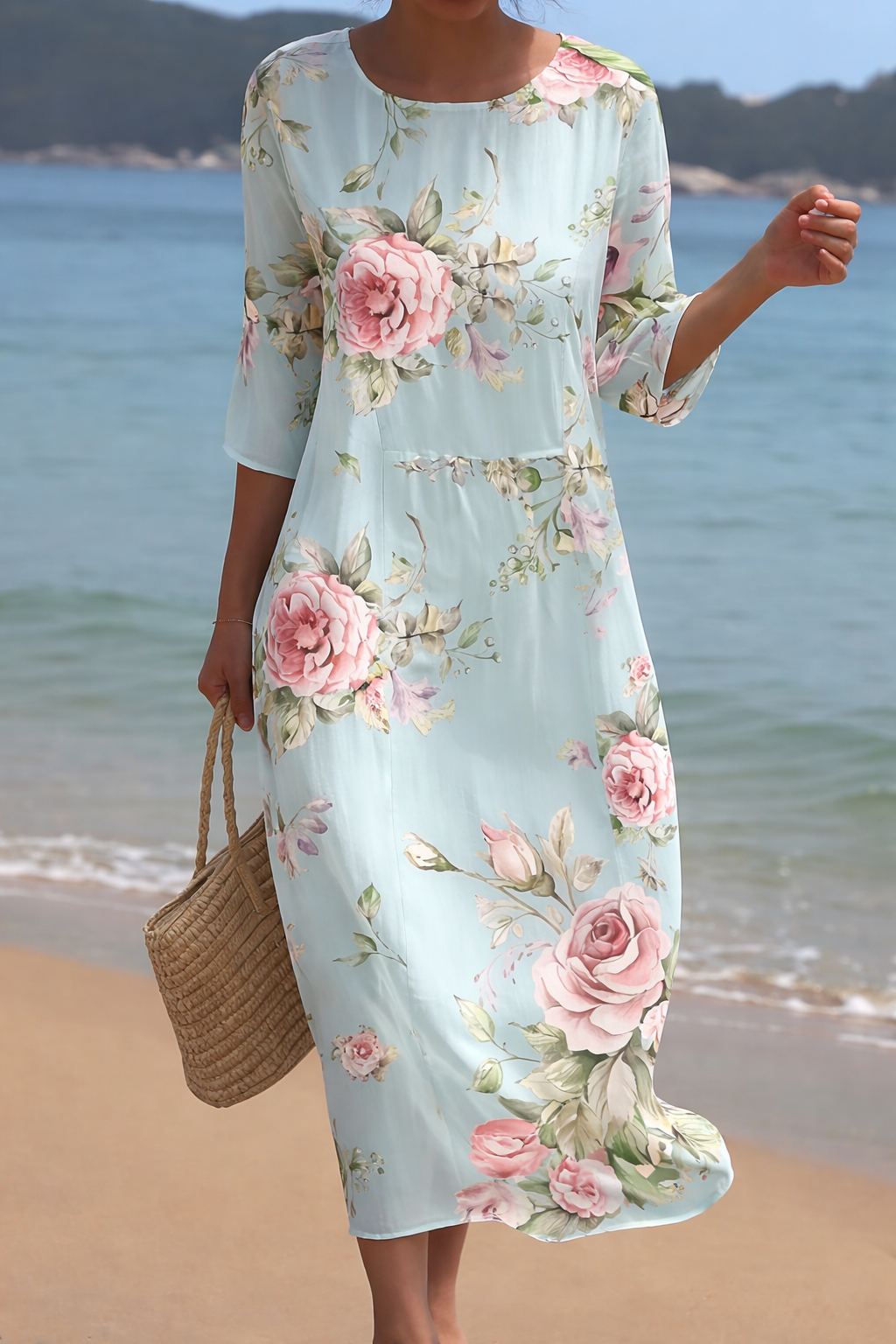 BELLA™ | BLOMSTER ELEGANSE STRAND KJOLE
