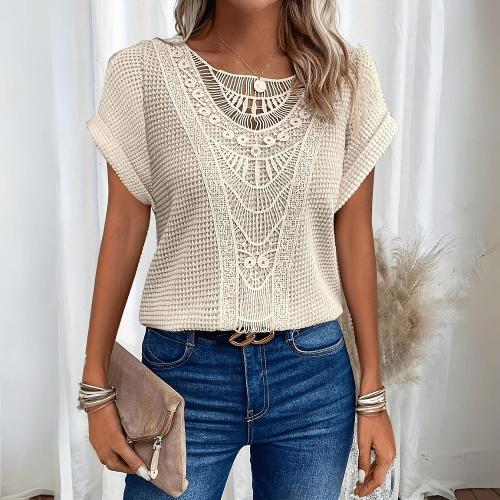 SOPHIE | TOPP MED VINTAGE BLONDEDETALJER