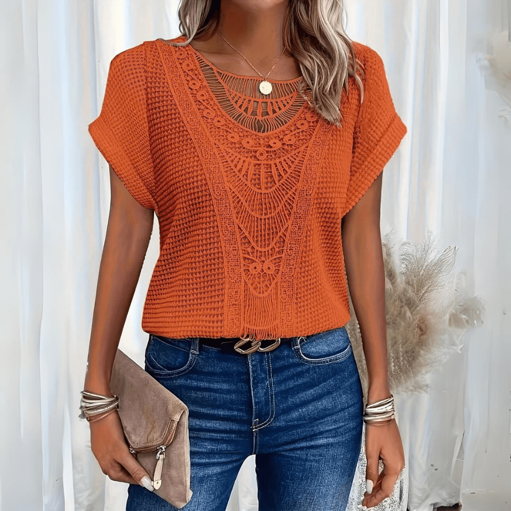 SOPHIE | TOPP MED VINTAGE BLONDEDETALJER