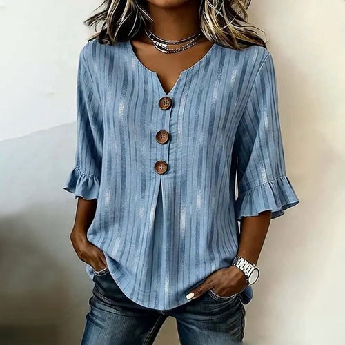 ABIGAIL™ | VINTAGE STRIPET BLUSE