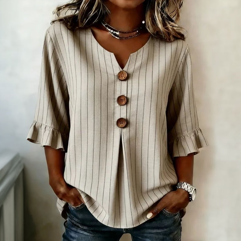 ISABELLA™ | VINTAGE STRIPET BLUSE