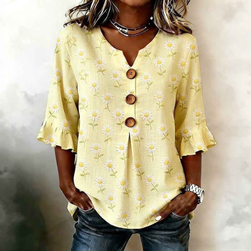 TABITHA™ | VINTAGE BLOMSTER BLUSE