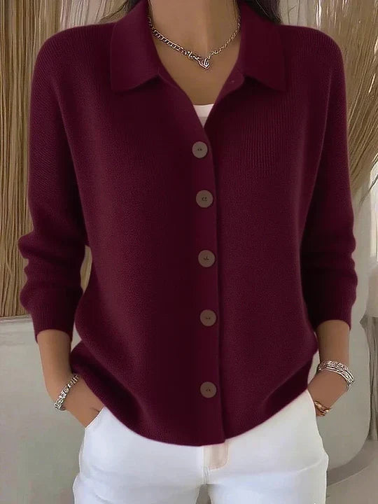 JOSEPHINE™ | STRIKKECARDIGAN — Vinrød