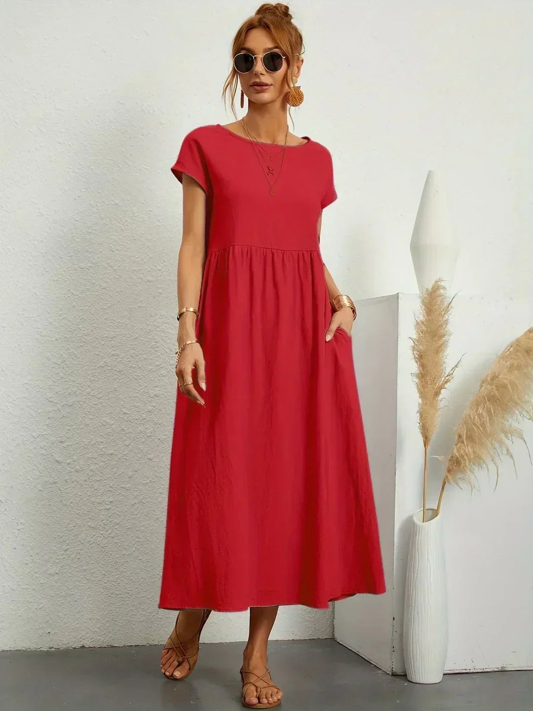 BIANKA™ | ELEGANT MIDIKJOLE