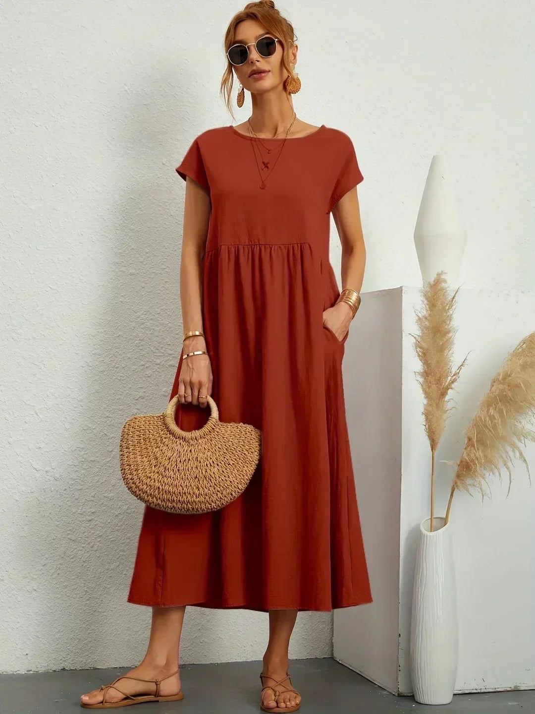 BIANKA™ | ELEGANT MIDIKJOLE