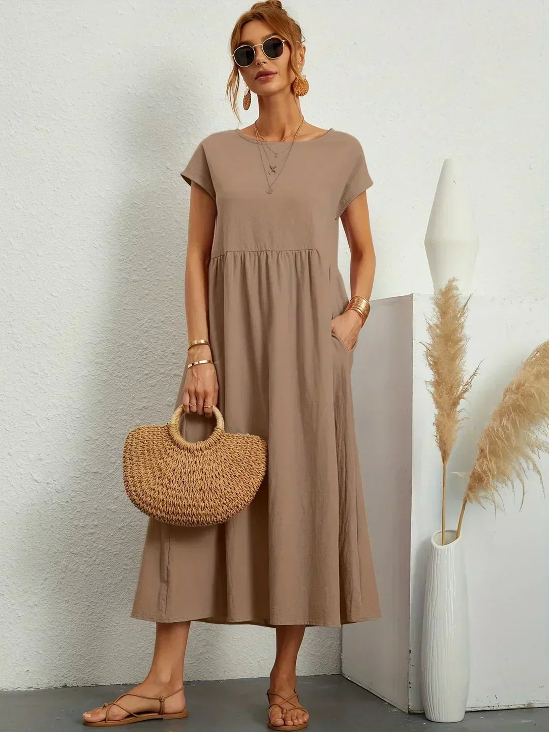 BIANKA™ | ELEGANT MIDIKJOLE