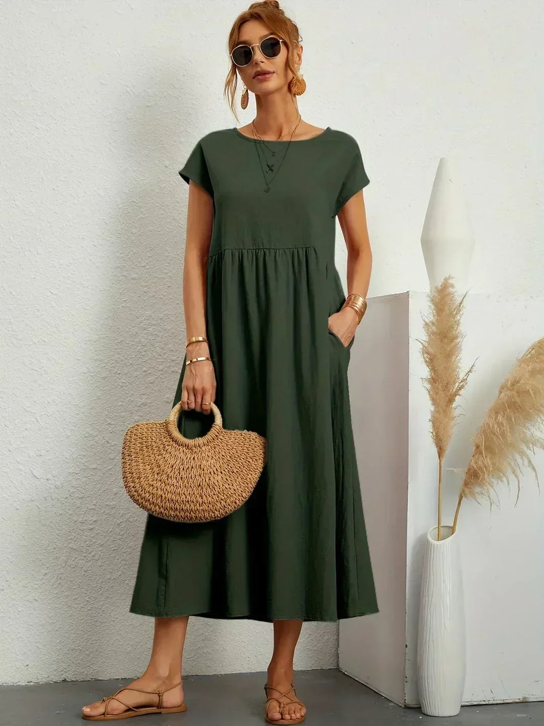 BIANKA™ | ELEGANT MIDIKJOLE