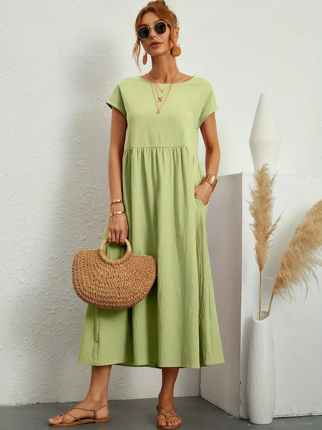 BIANKA™ | ELEGANT MIDIKJOLE