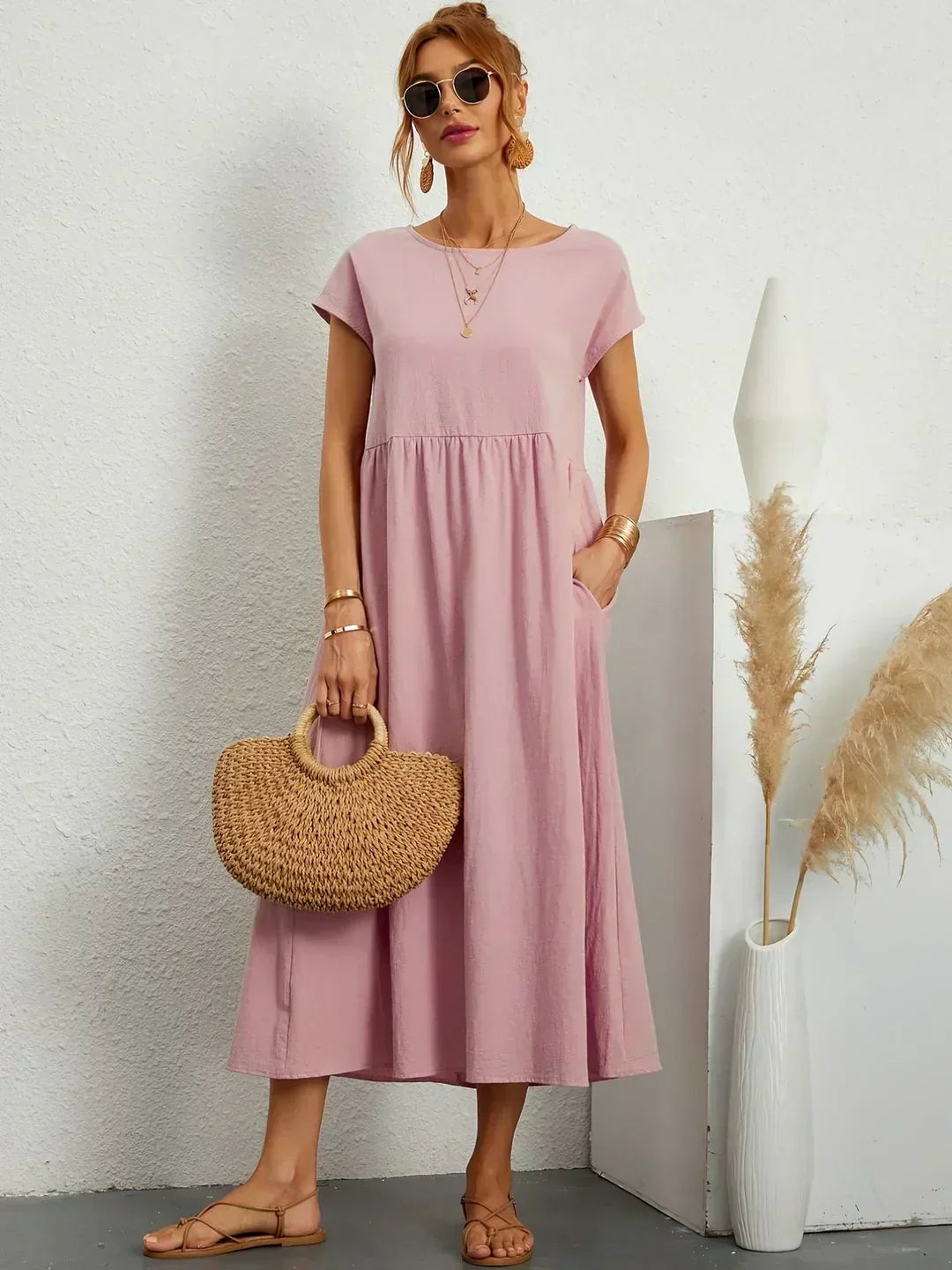 BIANKA™ | ELEGANT MIDIKJOLE