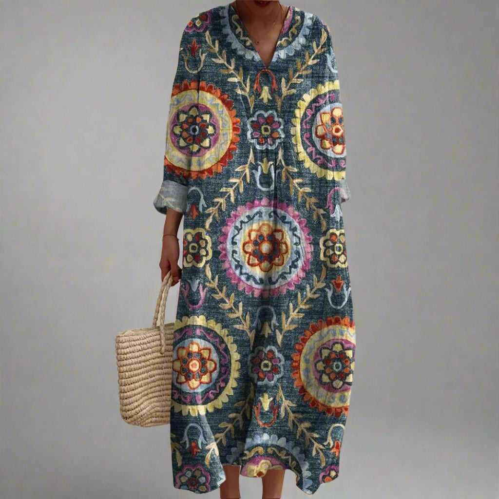 MAXINE™ | GEOMETRISK ELEGANT SOMMERKJOLE