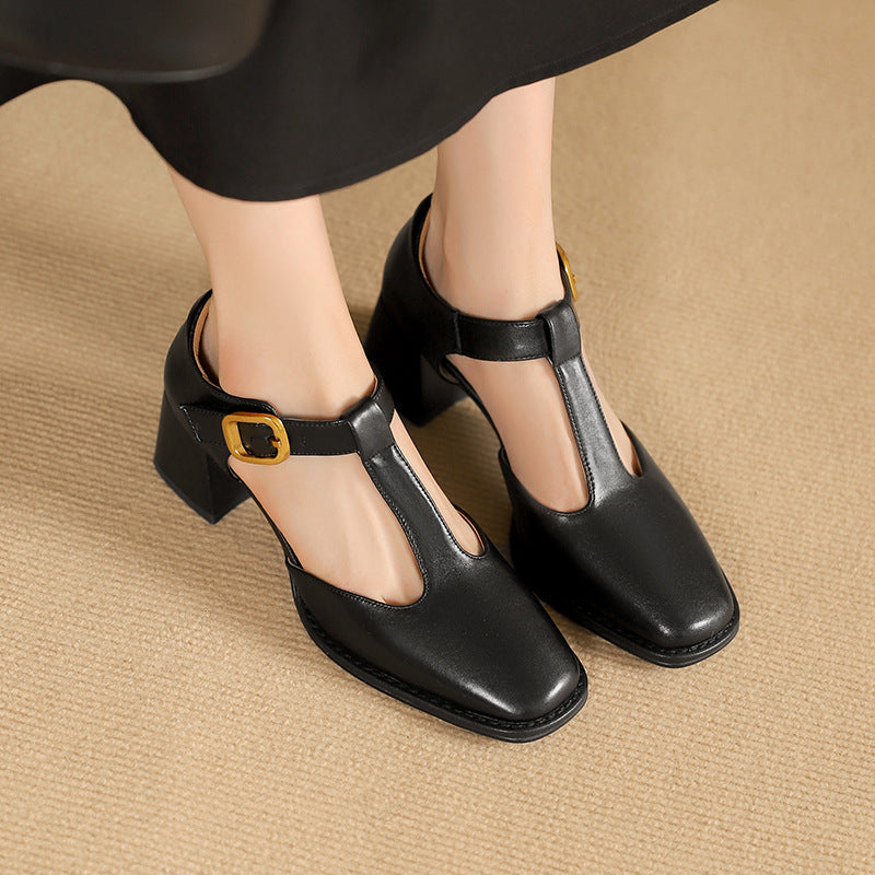 MARCELE™ | HÆLSKO MED T-REM — Onyx Noir