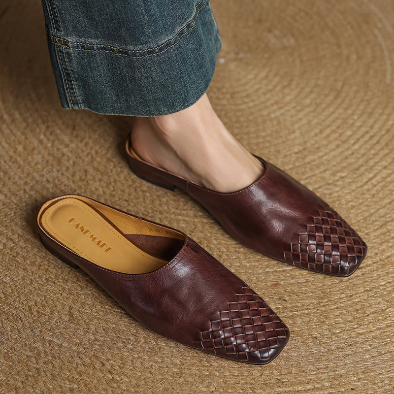VIOLA™ | ELEGANTE MULES — Brun