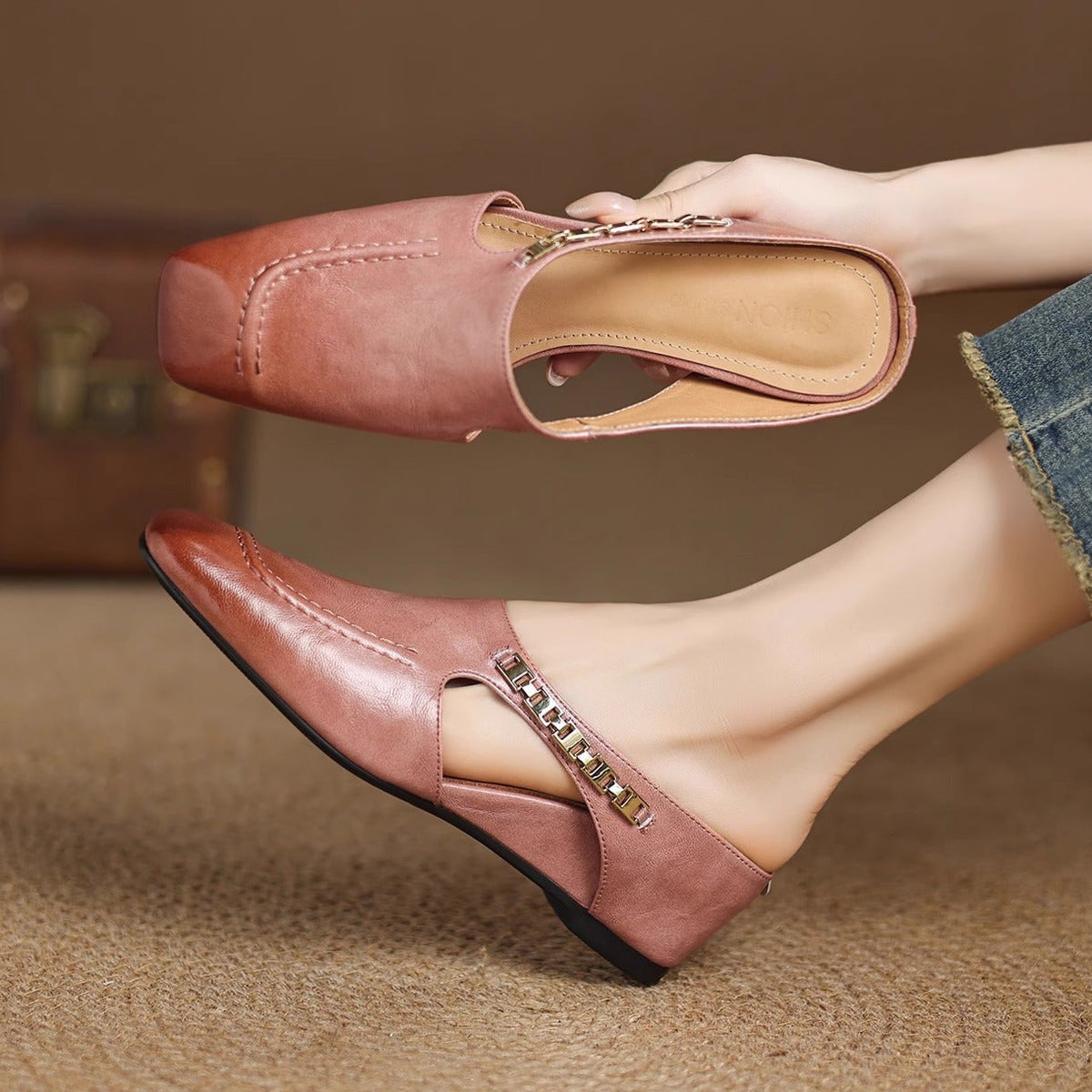 AVELLA™ | ELEGANTE MULES — Rosa