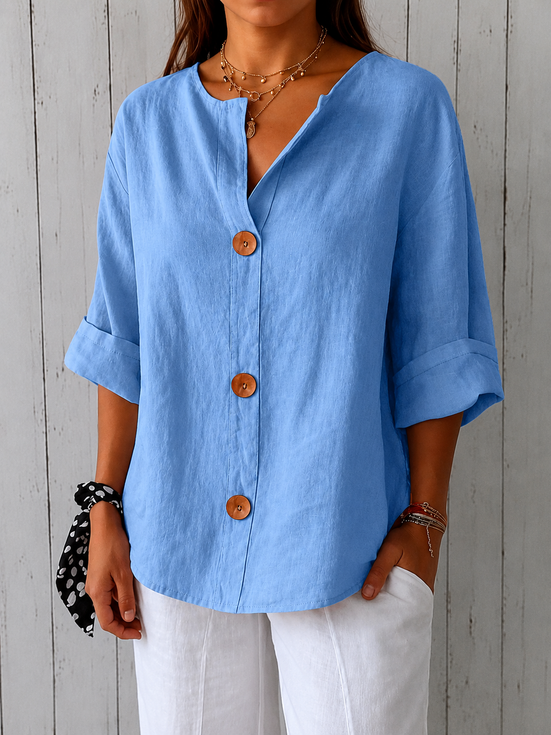 OLIVIA™ | LØS SOMMERBLUSE