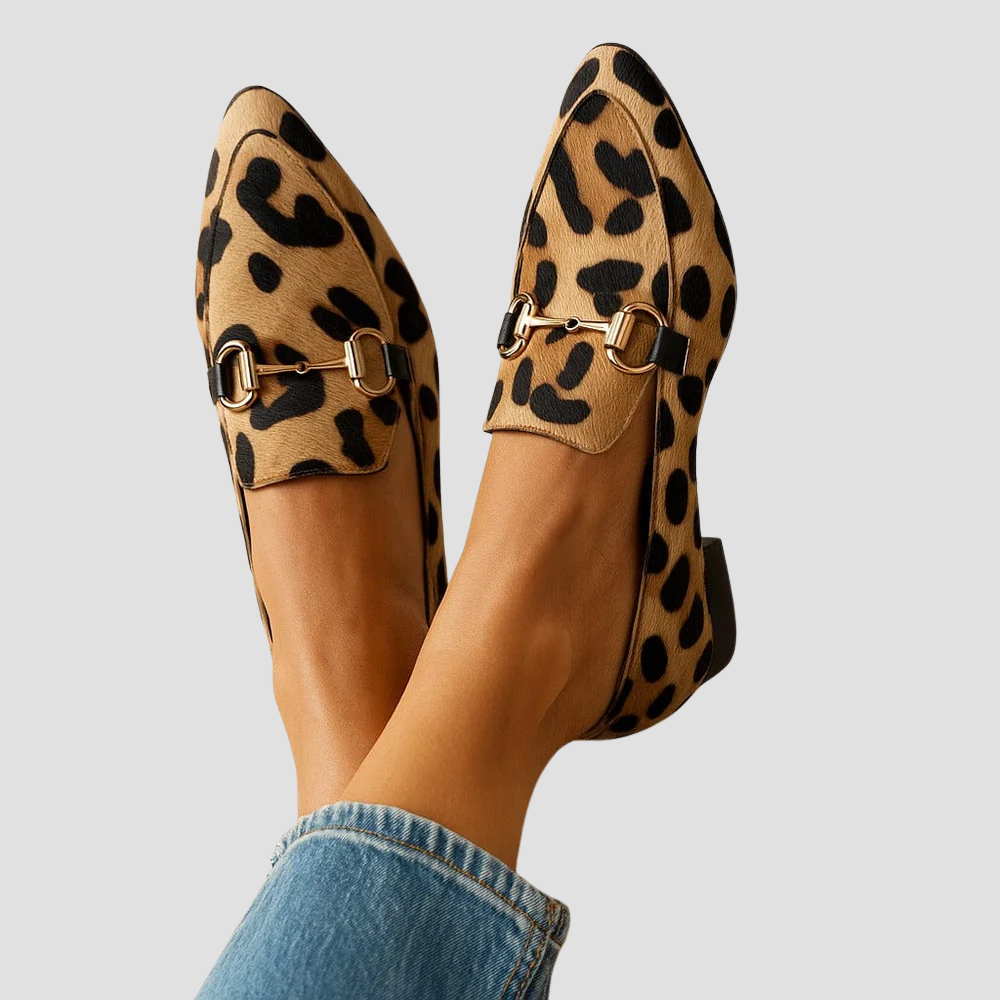 JUDITH™ | MØNSTREDE LOAFERS