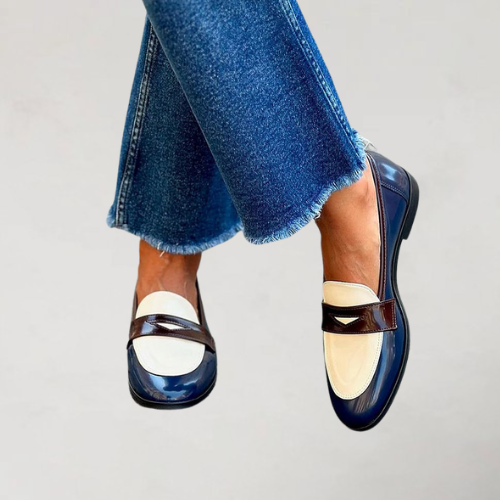 MARLEEN™ | MØRKEBLÅ LOAFER