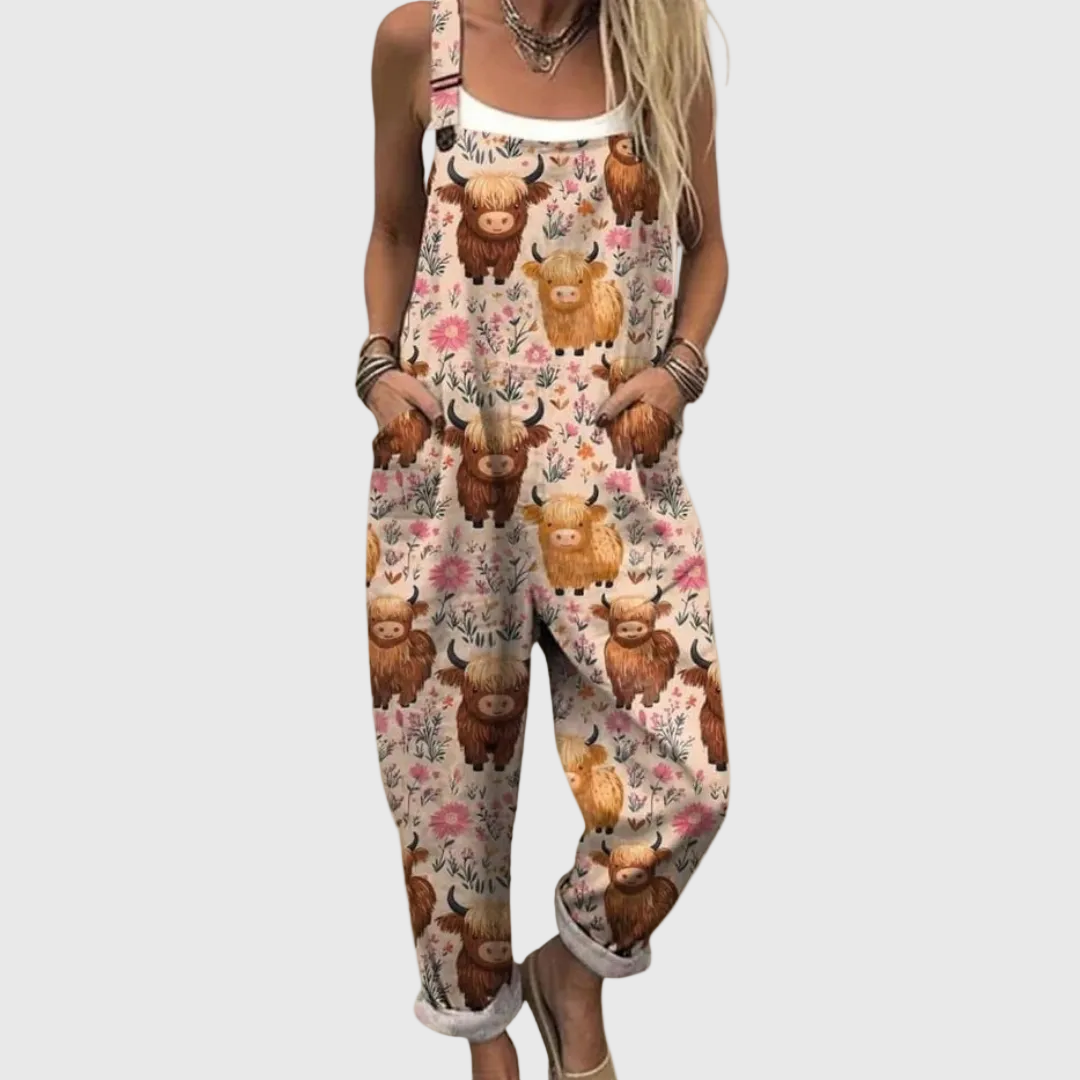 GJERTRUD™ | UANSTRENGT PRINTED KOMFORT JUMPSUIT
