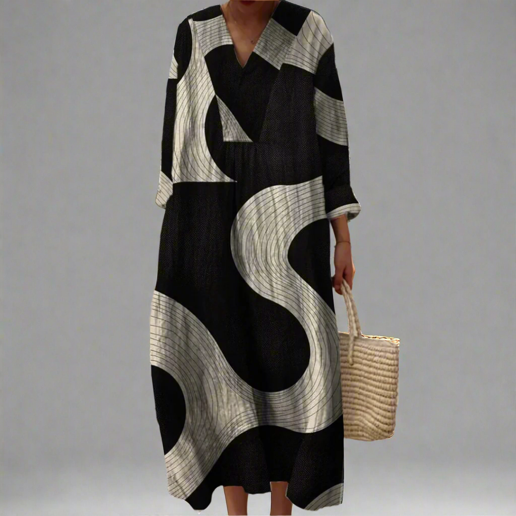 KAREN™ | MODERNE GEOMETRISK SOMMERKJOLE