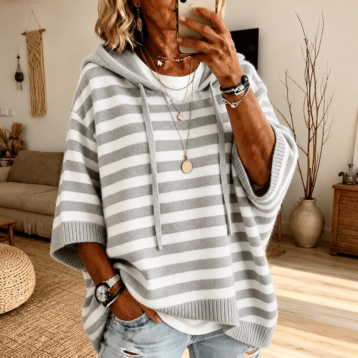 CELINE™ | PONCHO-GENSER