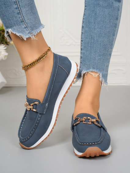 ELLA™ | FLATE LOAFERS MED SPENNE